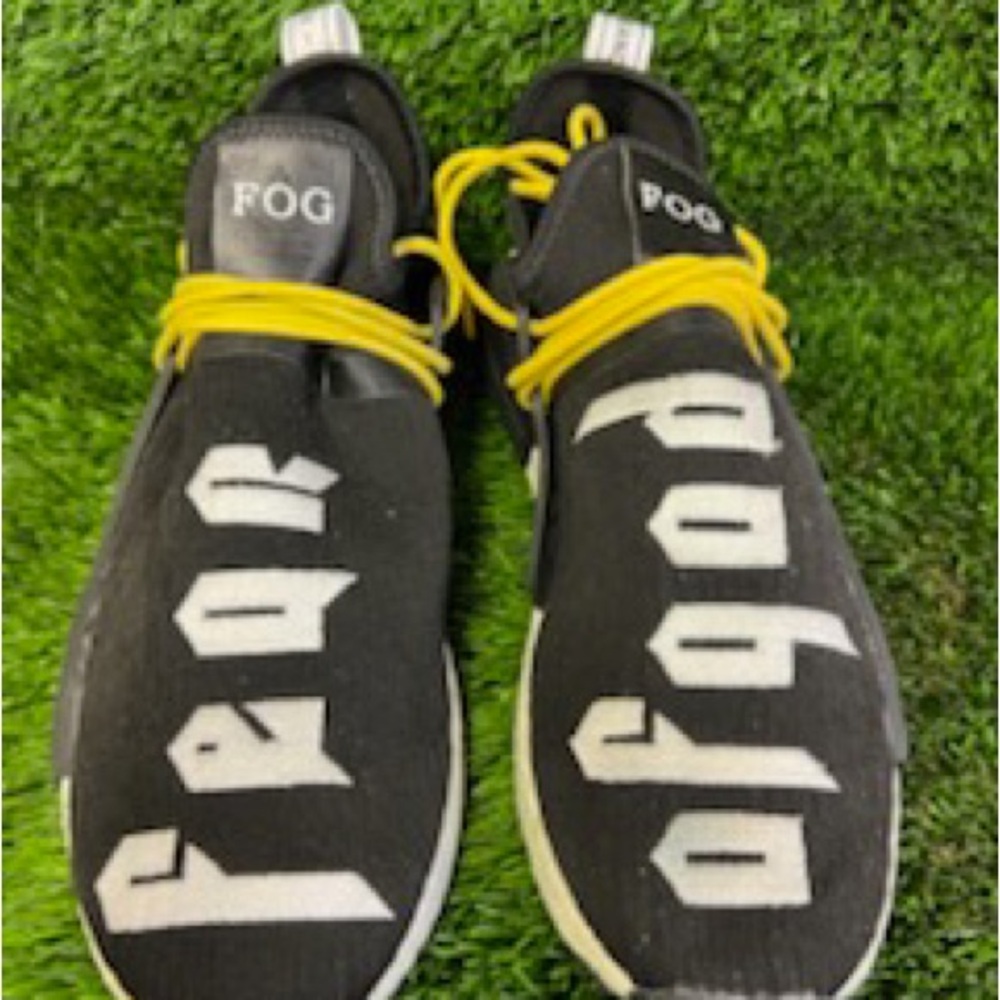 Fear of God‎ Adidas Black Slip on Shoes